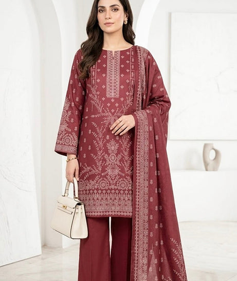 BR Bismal Dhanak'26 3Pcs D#5 T-Pink