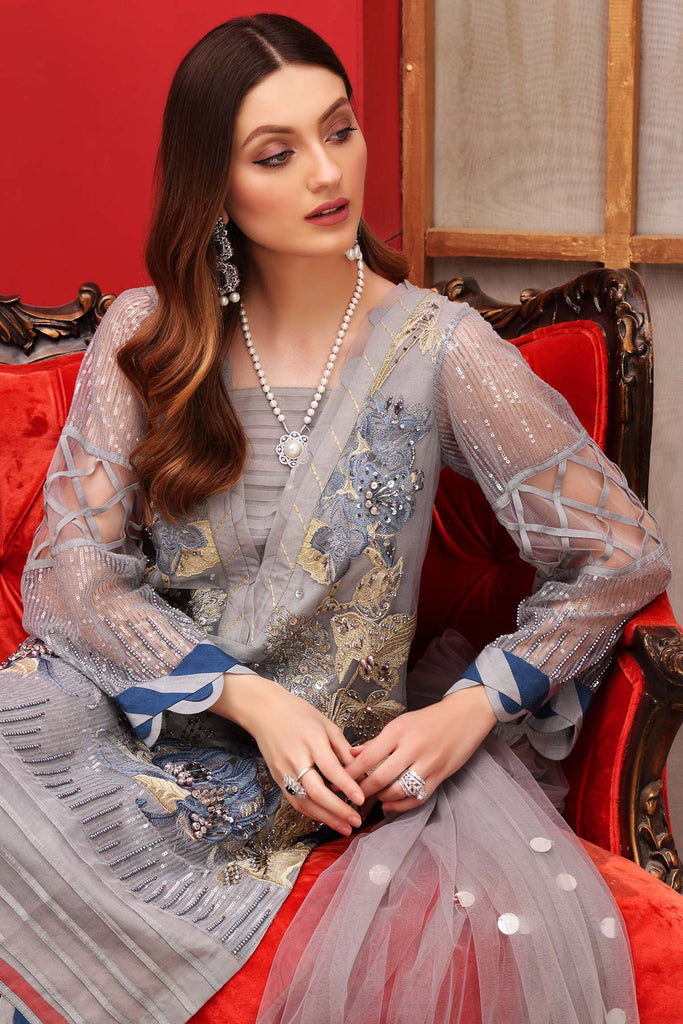 Charizma Allure Emb Chiffon`21 D#08 (Vol-2)