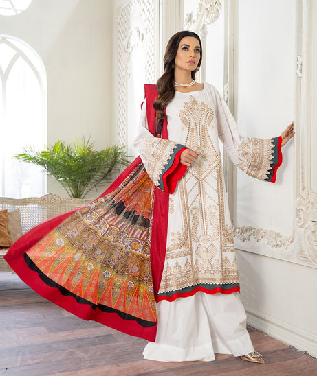 Freesia Luxury Lawn`21 D#03