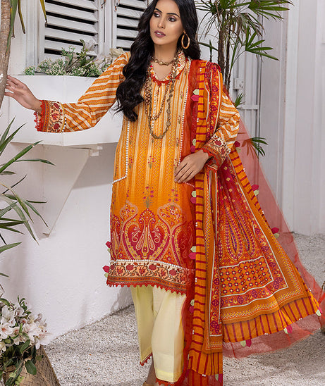 Al Zohaib Coco Print Lawn`22 D#16