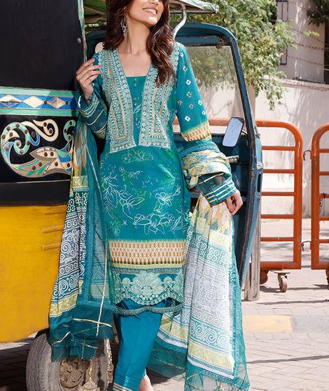 Al-Zohaib Rang Emb Lawn'22 D#16