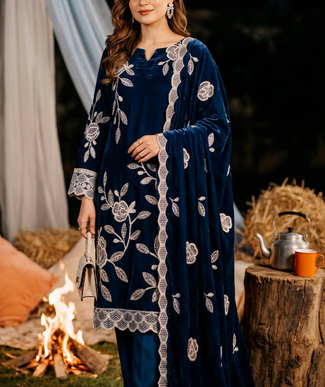 Shaista Luxury Velvet'26 D#169