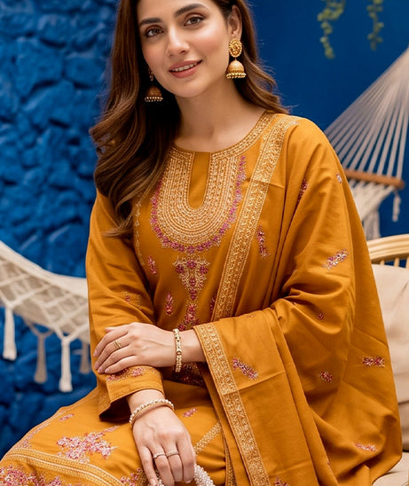 BR Noori Slub Dhanak'26 V#14 D#1 (Mustard)
