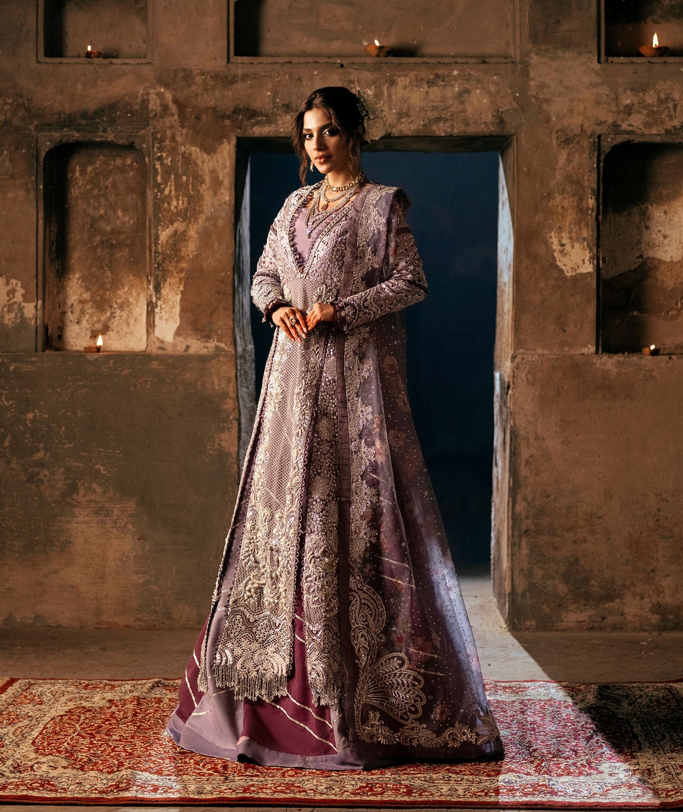 Maryam Hussain Gulaab Festive`24 (JHIL MIL)