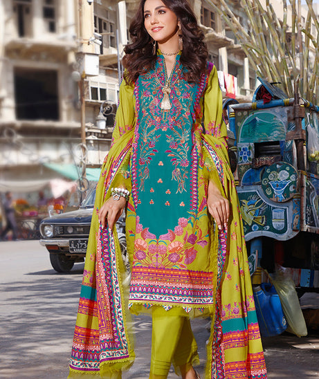 Al-Zohaib Rang Emb Lawn'22 D#17