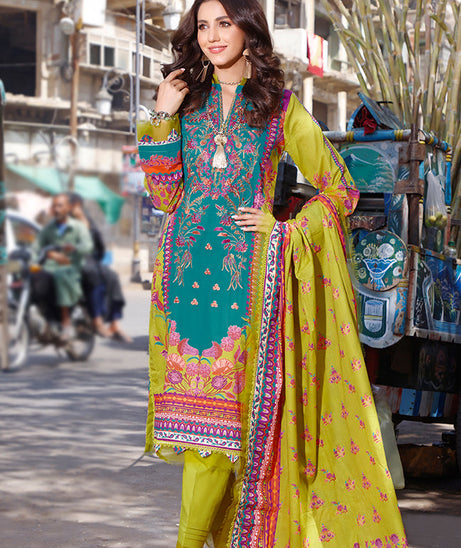 Al-Zohaib Rang Emb Lawn'22 D#17