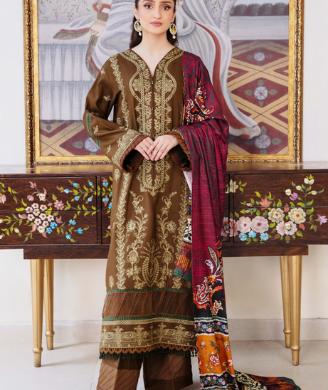 Hamdam Serene Emb Wool`25 D#04