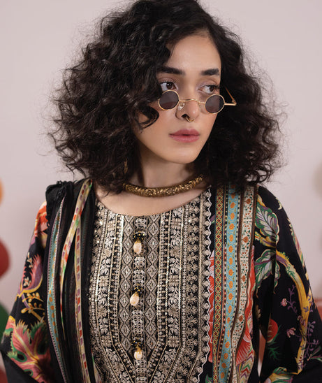Faiza Faisal Rangeeli Lawn'24 (Bulbul)