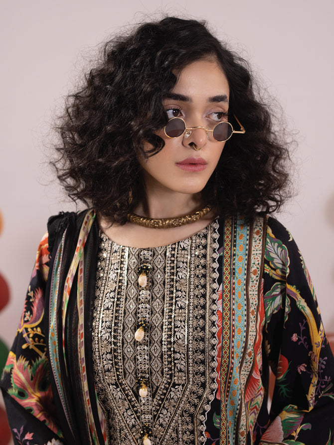 Faiza Faisal Rangeeli Lawn'24 (Bulbul)