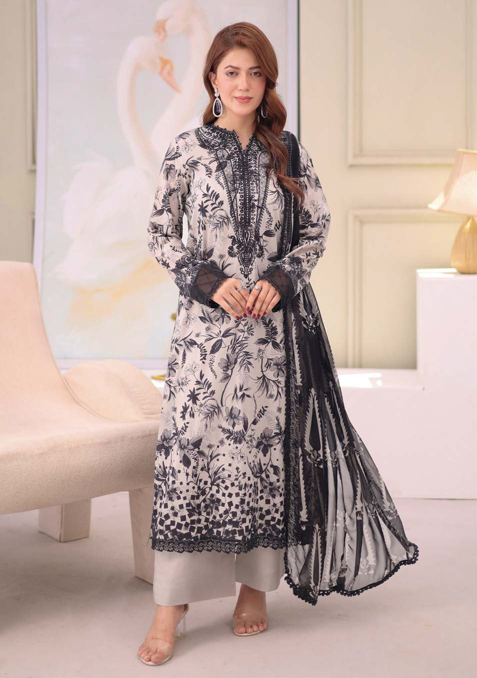 RA Aafreen Emb Lawn`26 AF#244