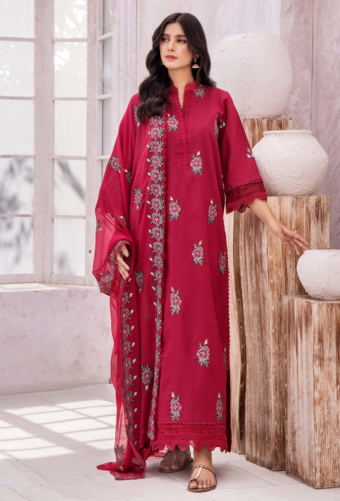 Hamdam Lilly Emb Lawn`25 D#04