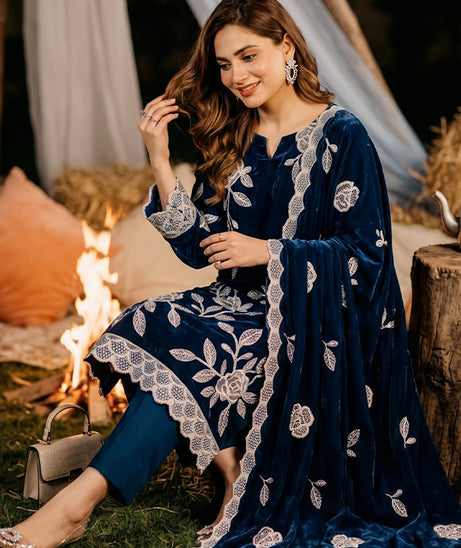 Shaista Luxury Velvet'26 D#169