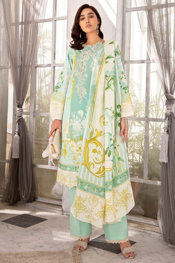 Jade Urbane Emb Lawn`21 D#19110-B