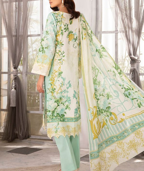 Jade Urbane Emb Lawn`21 D#19110-B
