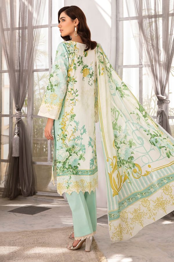 Jade Urbane Emb Lawn`21 D#19110-B