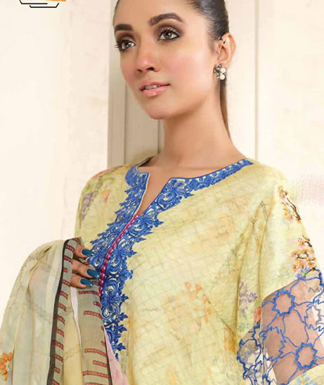 Johra Crystal Emb Slub Linen`20 JH#195
