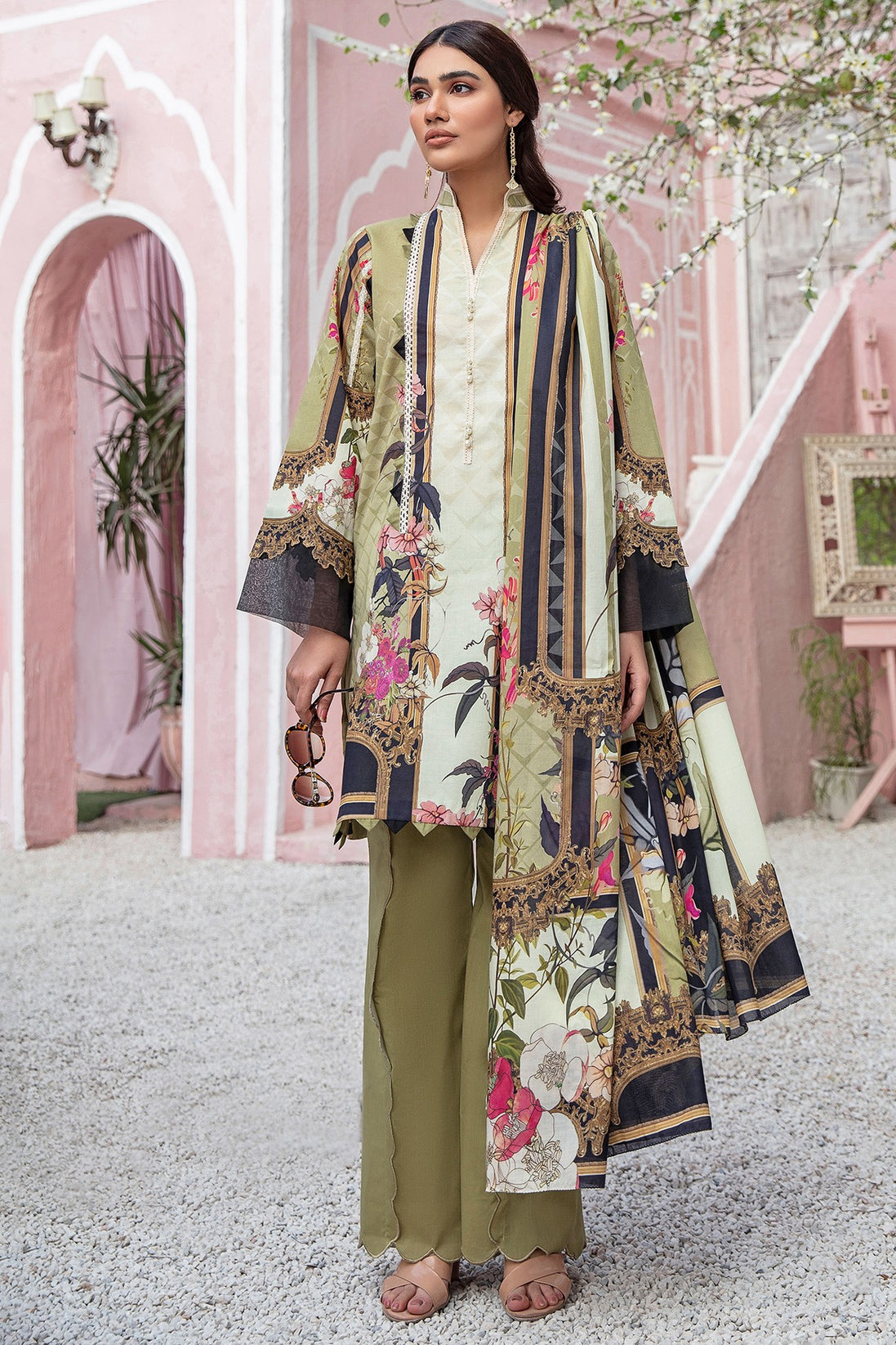 Jade Urbane Digital Print Lawn`21 D#19509-B
