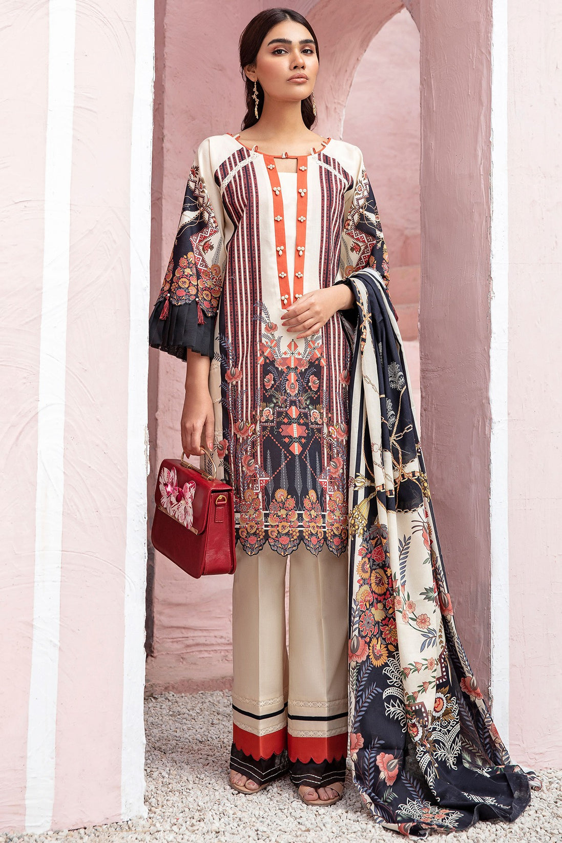 Jade Urbane Digital Print Lawn`21 D#19673-B