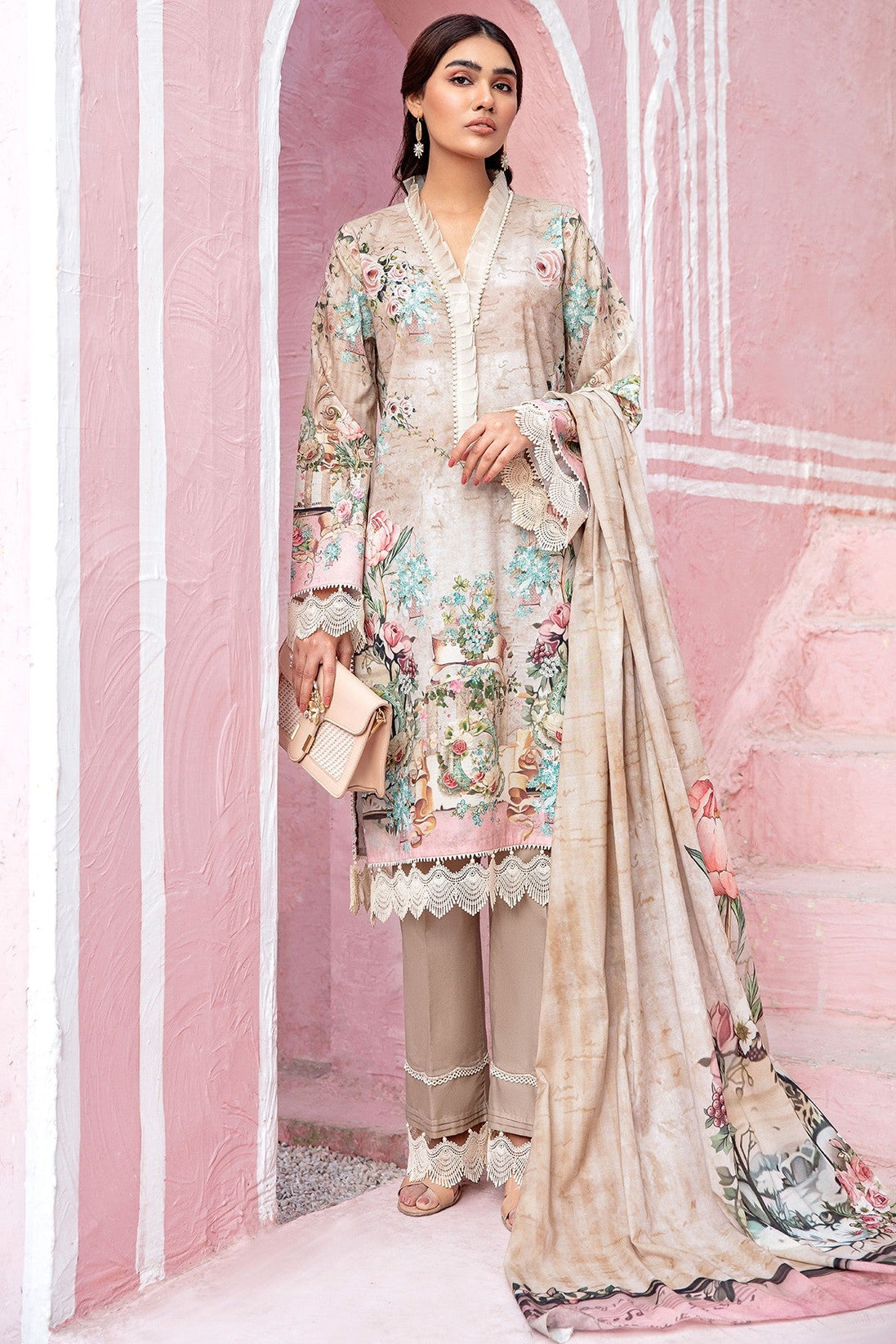 Jade Urbane Digital Print Lawn`21 D#19689-A
