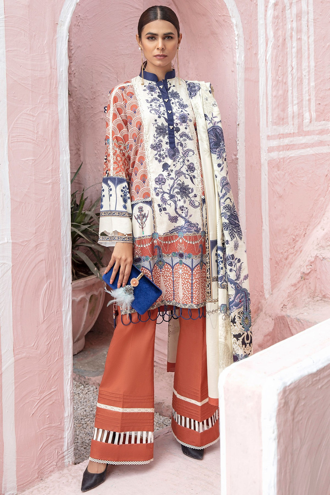 Jade Urbane Digital Print Lawn`21 D#19697-B