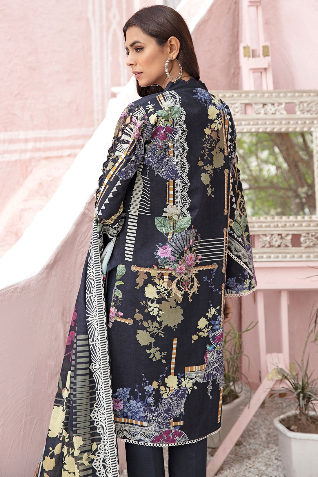 Jade Urbane Digital Print Lawn`21 D#19783-A
