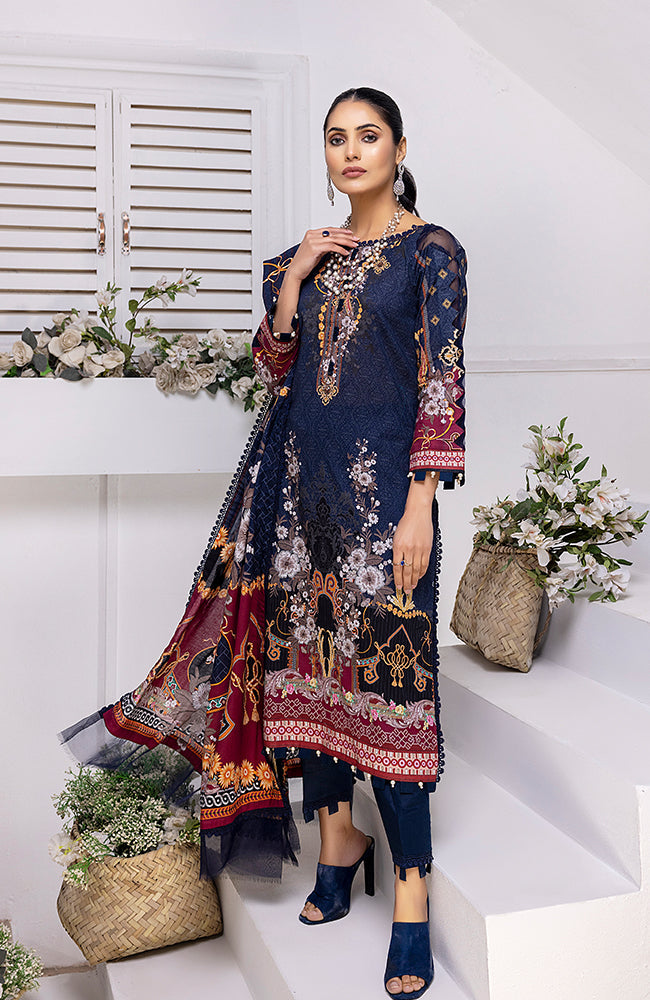 Al Zohaib Coco Print Lawn`22 D#1-B