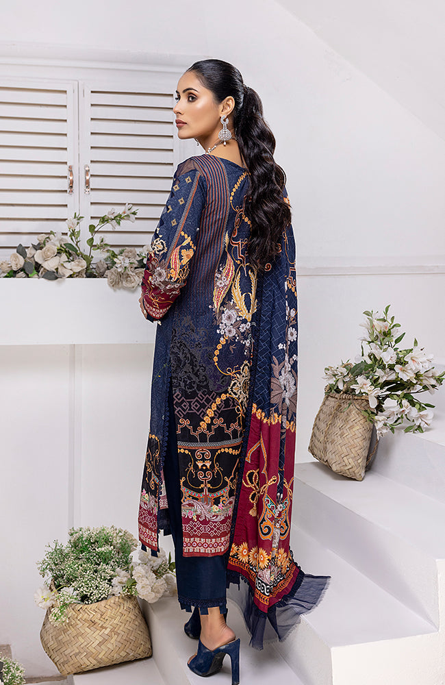 Al Zohaib Coco Print Lawn`22 D#1-B