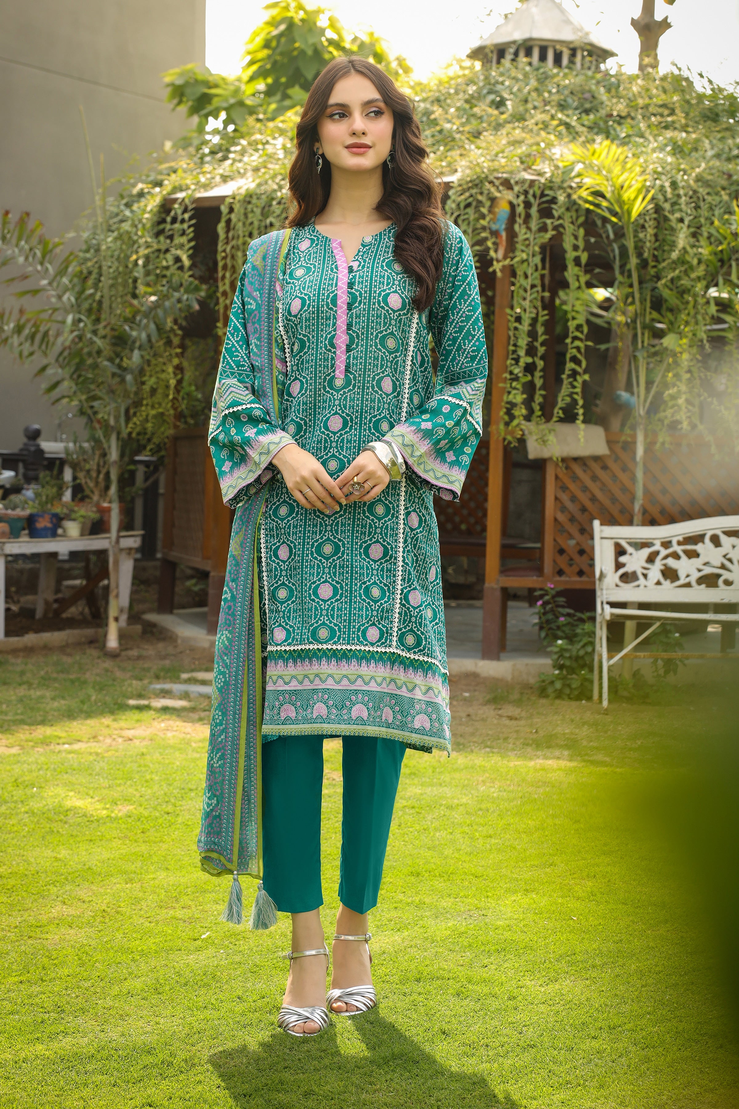 Lakhany Komal Print Lawn`24 RL#2-B