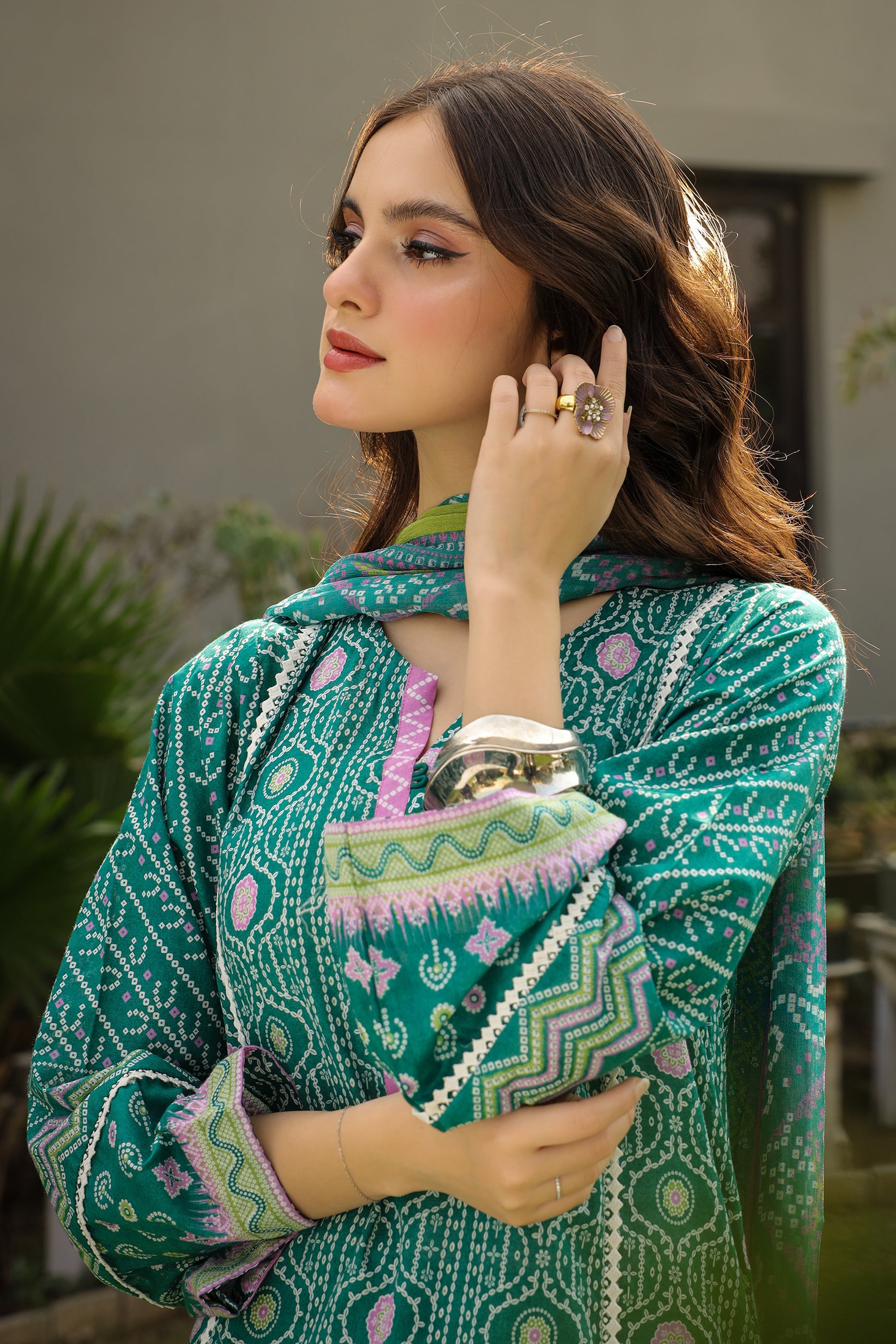 Lakhany Komal Print Lawn`24 RL#2-B