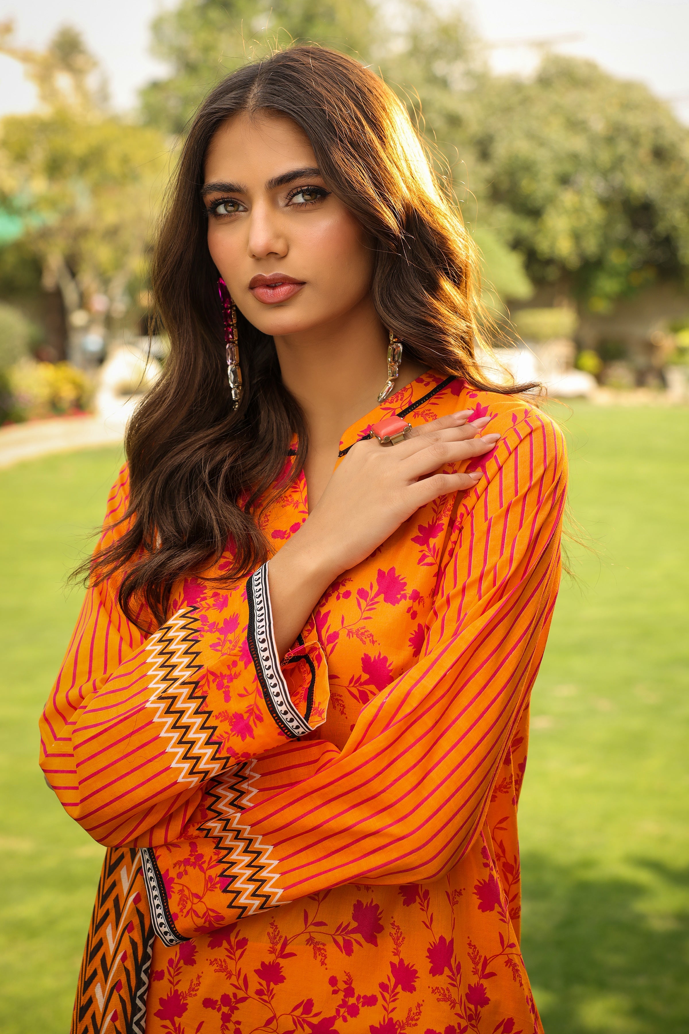 Lakhany Komal Print Lawn`24 SR#147-A