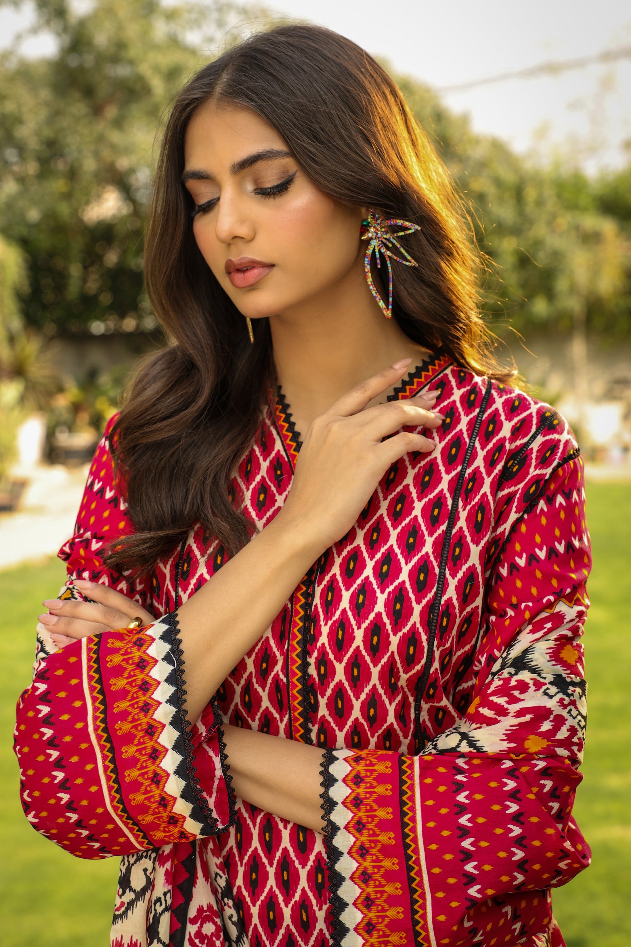 Lakhany Komal Print Lawn`24 SR#176-A