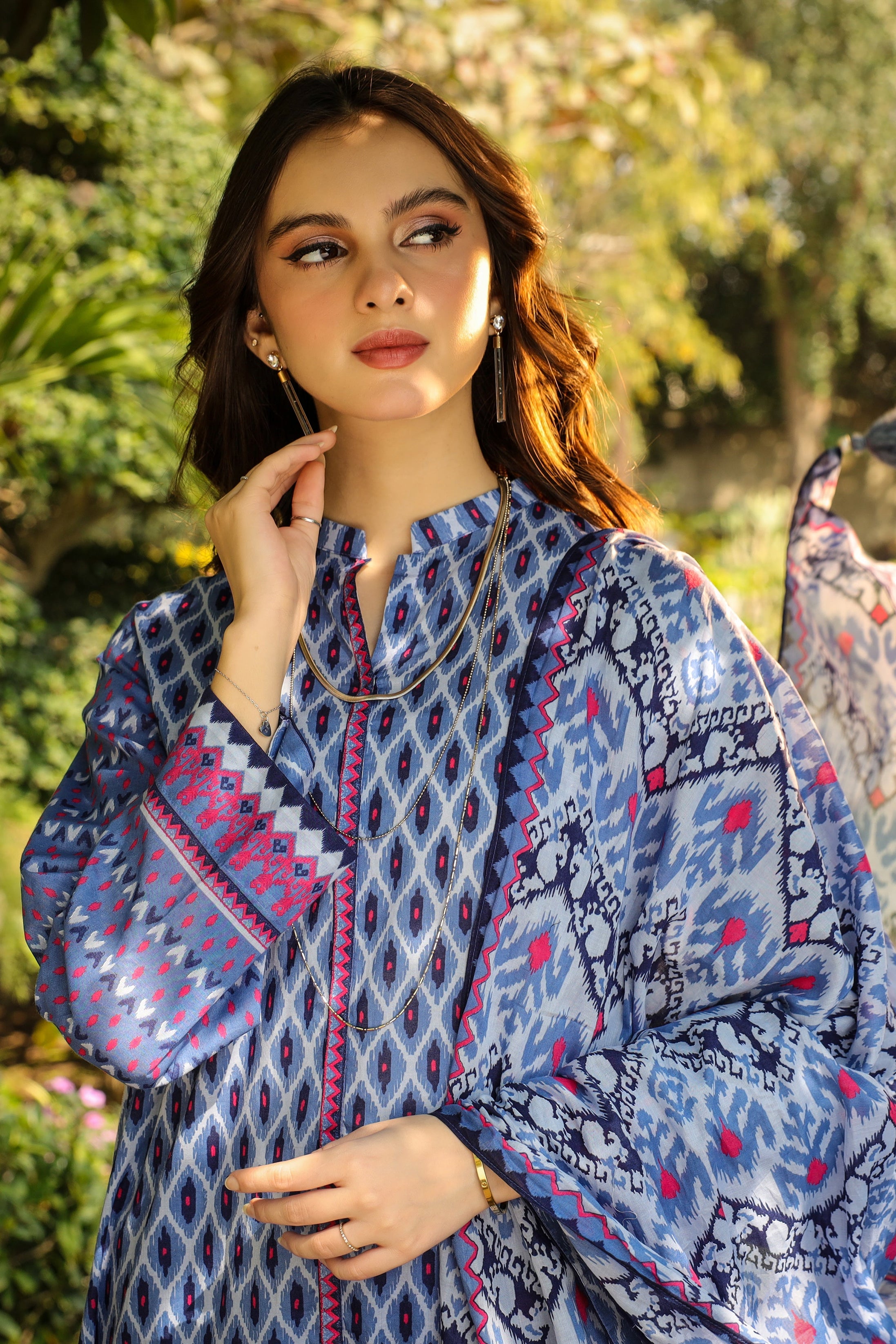 Lakhany Komal Print Lawn`24 SR#176-B