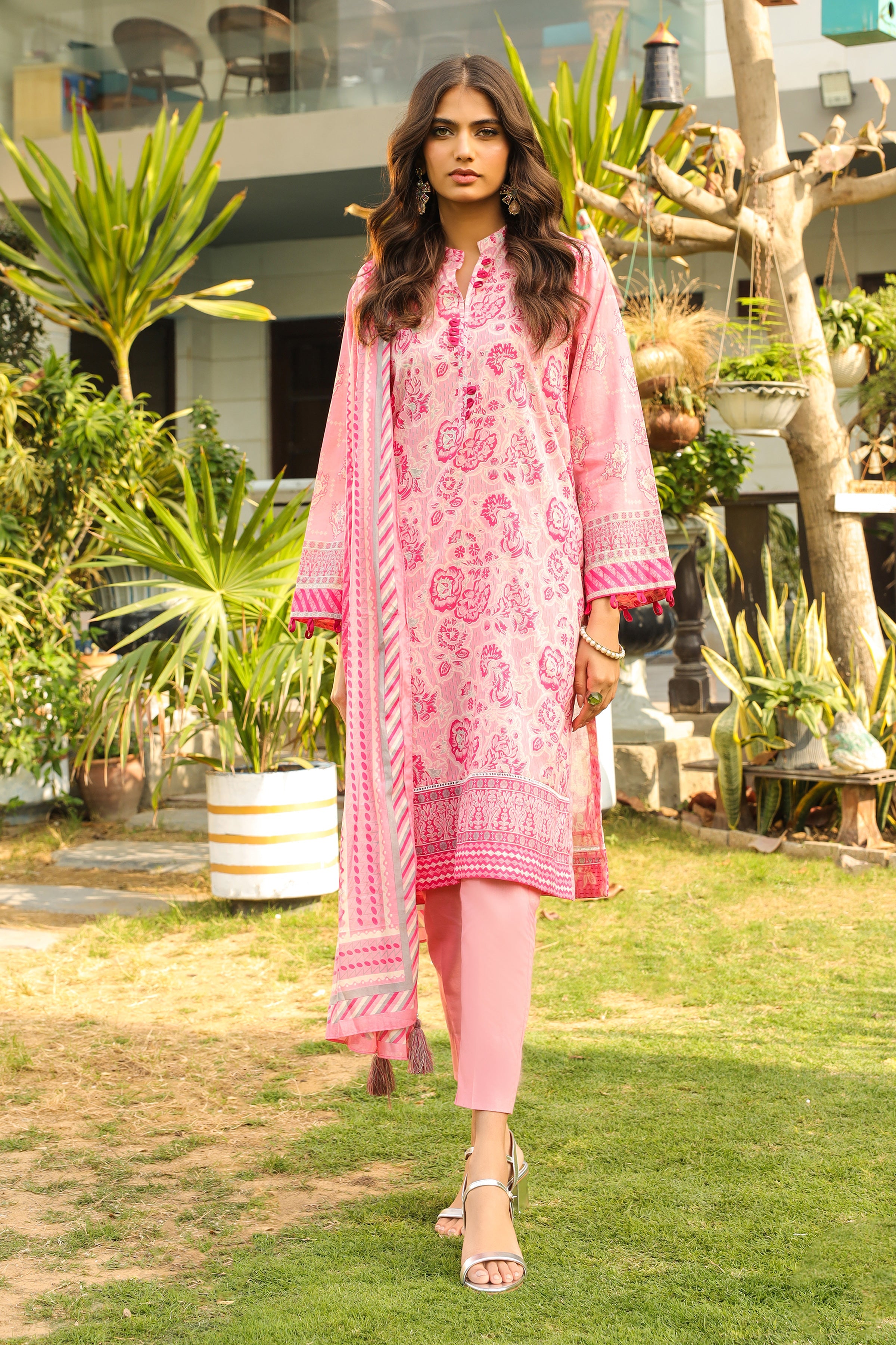 Lakhany Komal Print Lawn`24 MM#12-A