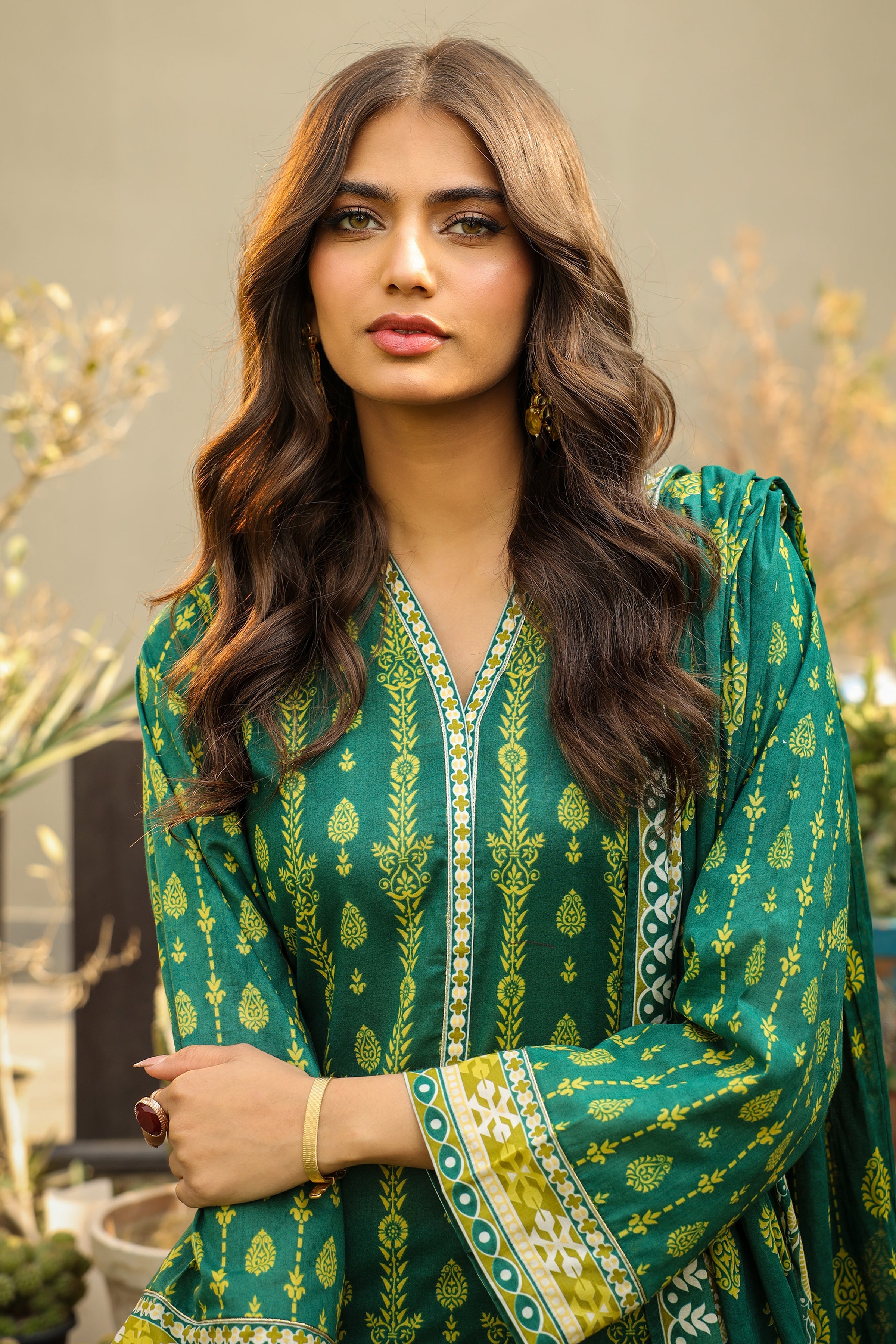 Lakhany Komal Print Lawn`24 IZ#103-B