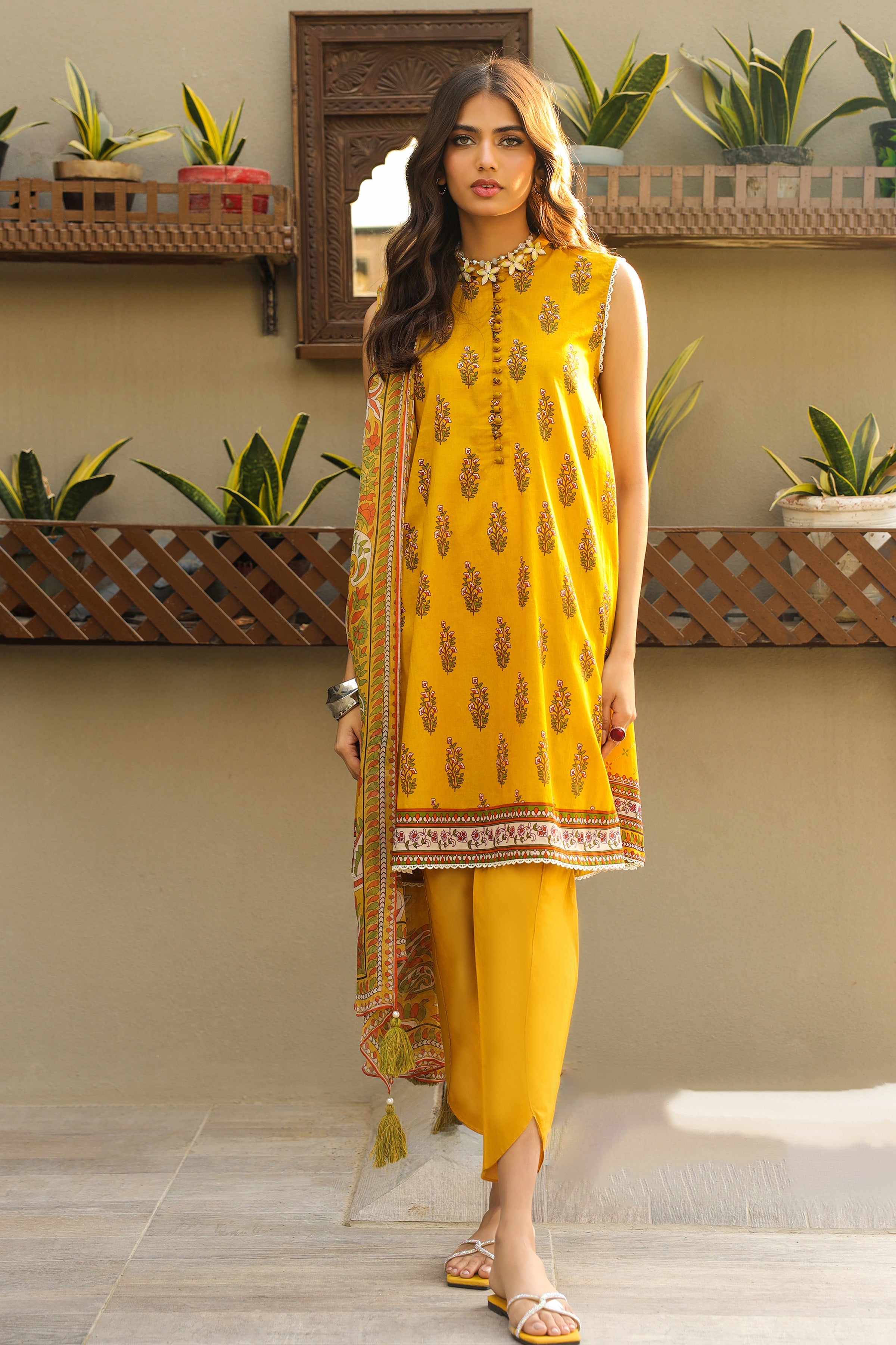 Lakhany Komal Print Lawn`24 SR#197-A