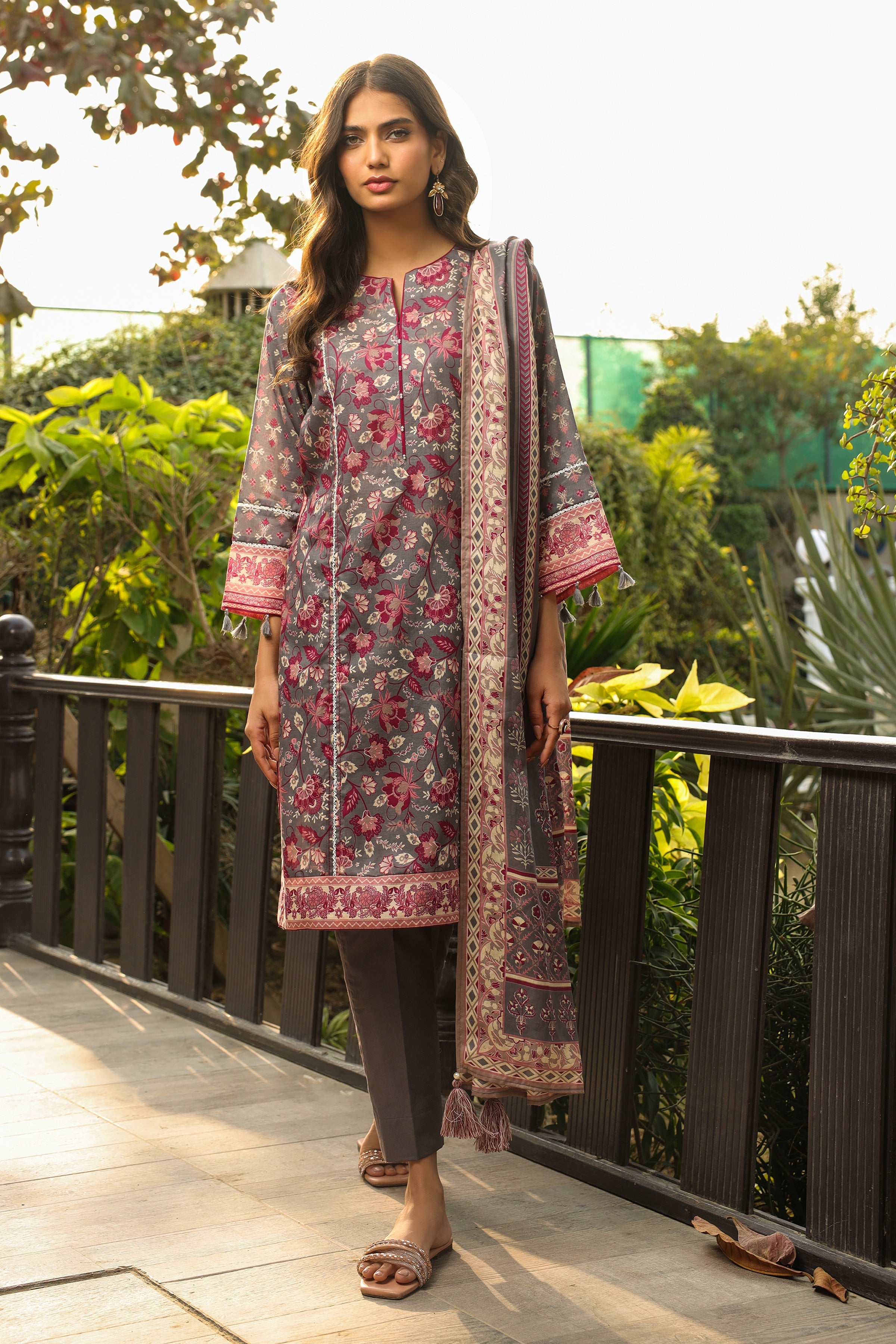 Lakhany Komal Print Lawn`24 RL#33-A