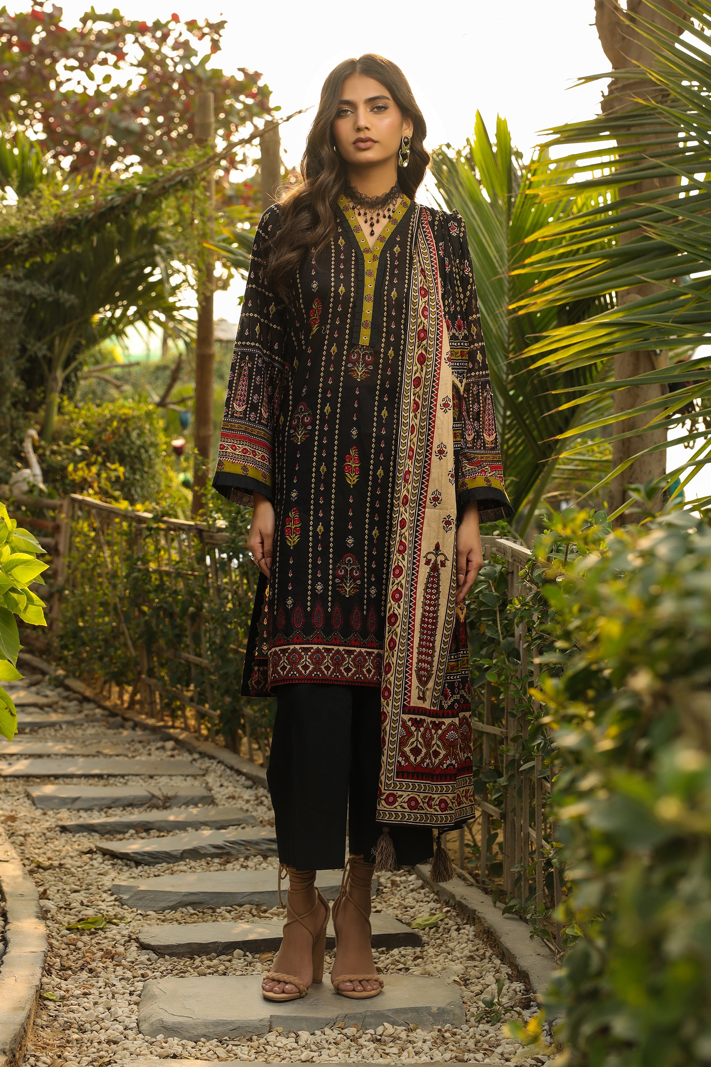 Lakhany Komal Print Lawn`24 MM#11-A