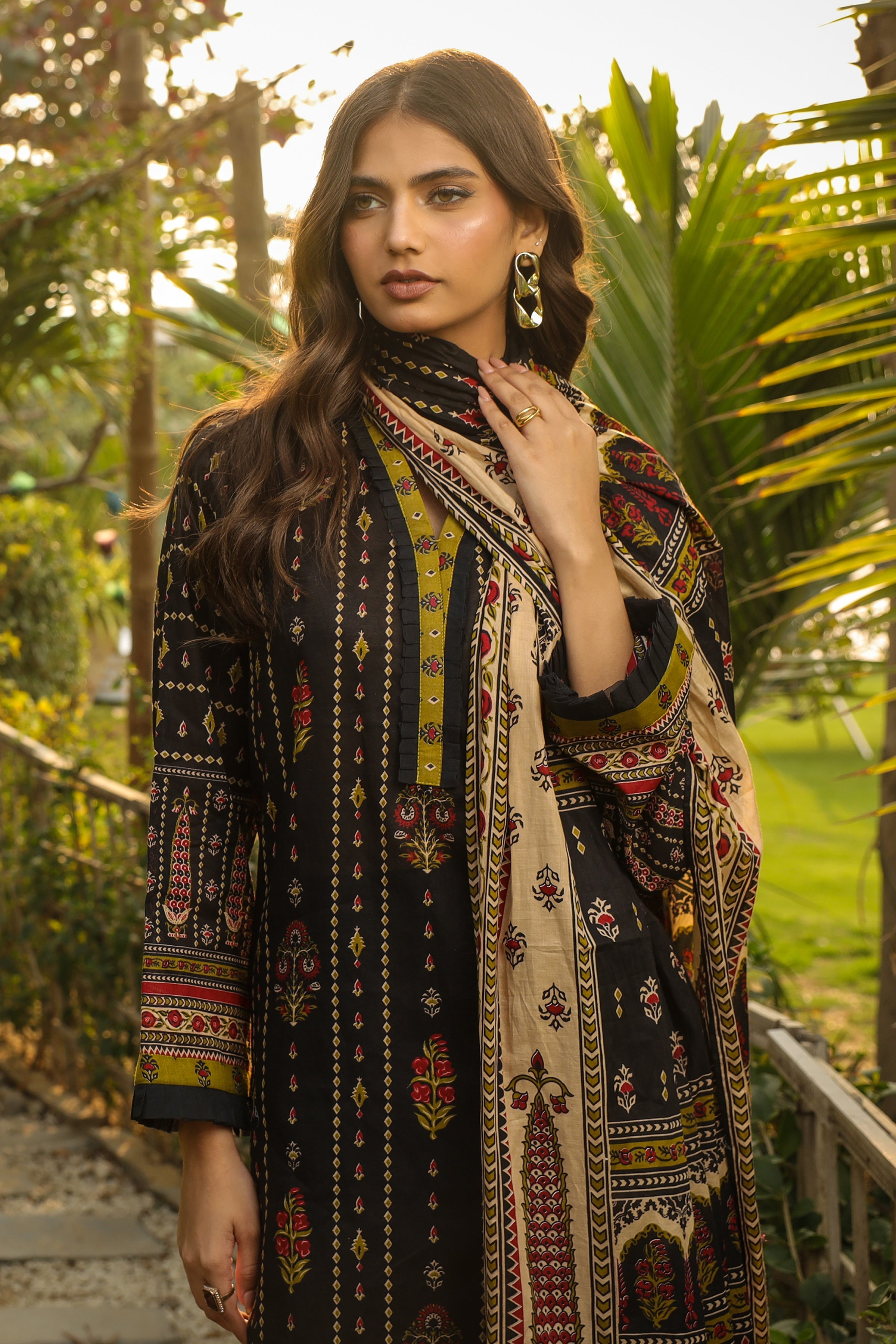 Lakhany Komal Print Lawn`24 MM#11-A
