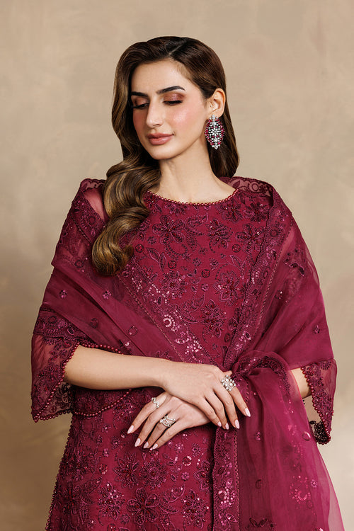 Zarif Zayrah Emb Organza`26 ZRF#1