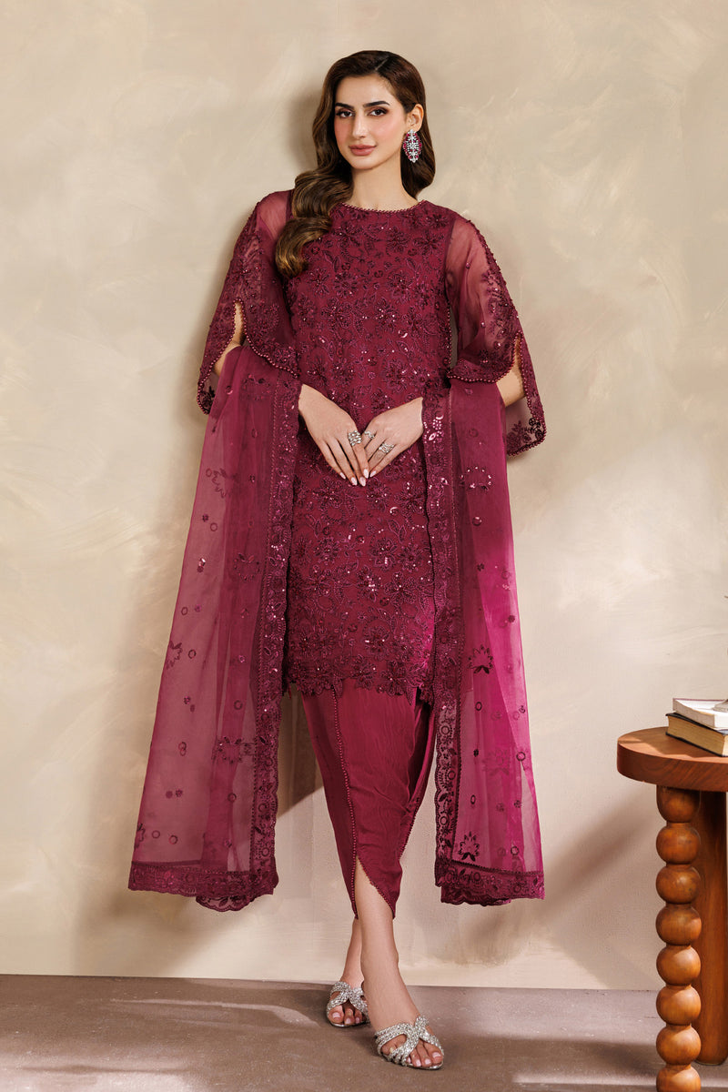 Zarif Zayrah Emb Organza`26 ZRF#1