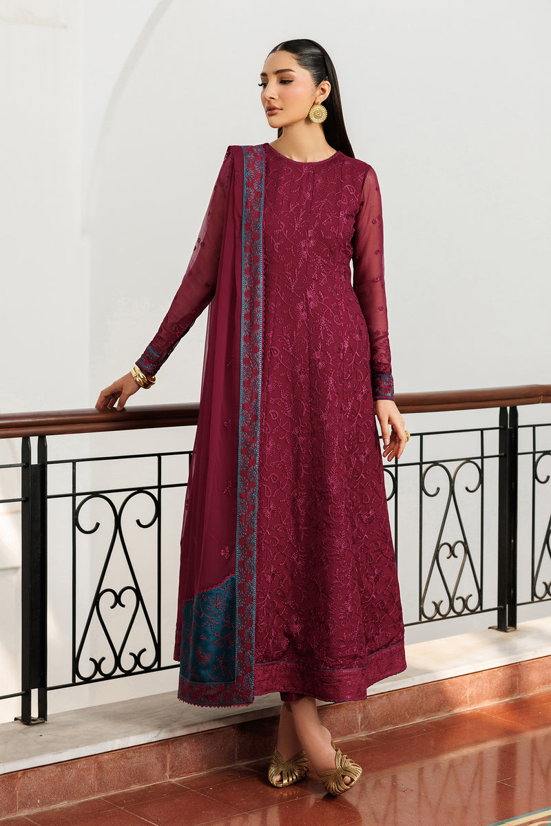 Zarif Nourah Emb Organza`26 D#04 MAHAL