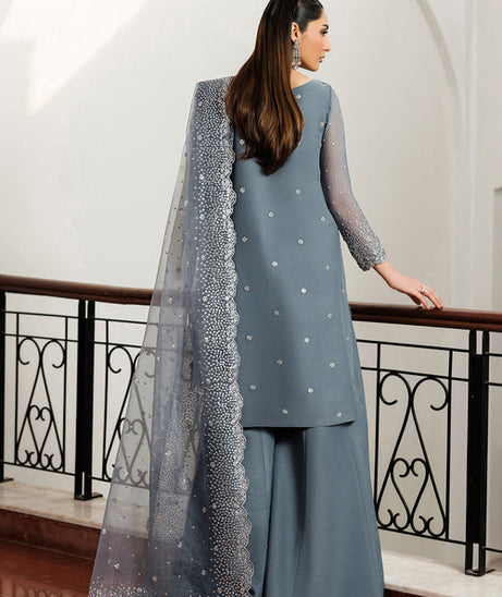 Zarif Nourah Emb Organza`26 D#05 ZARMINA