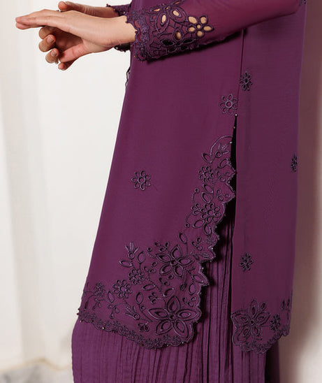Zarif Nourah Emb Organza`26 D#08 WADHAI