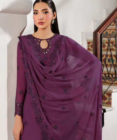 Zarif Nourah Emb Organza`26 D#08 WADHAI