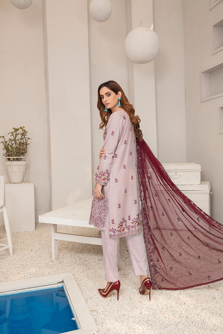 Falak Slub Emb Viscose`21 AF#8 (Vol-1)