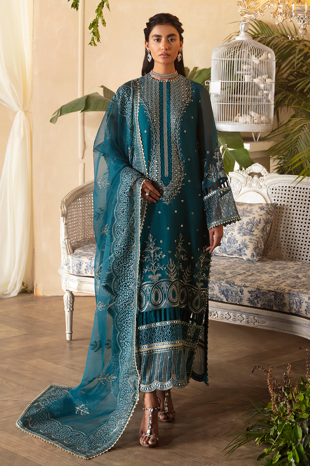 Afrozeh La Fuchsia Wedding`24 ALF#03