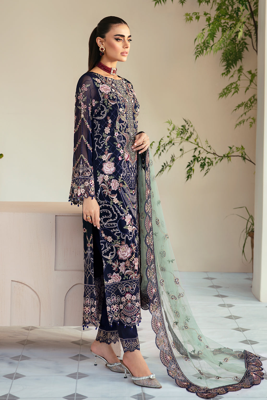 Ramsha Dastoor Chiffon`25 Vol-1 P#110
