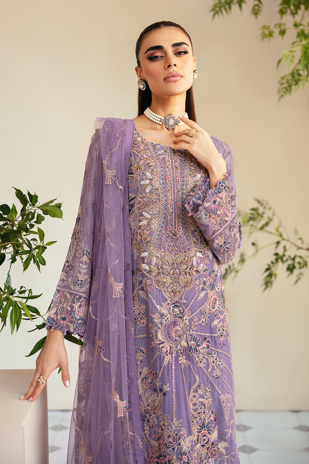 Ramsha Dastoor Chiffon`25 Vol-1 P#104
