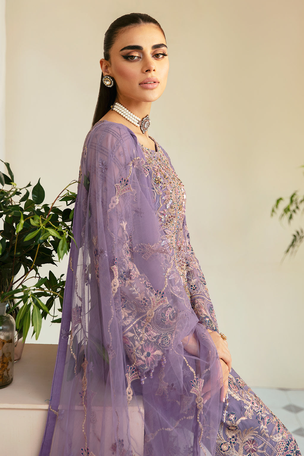Ramsha Dastoor Chiffon`25 Vol-1 P#104