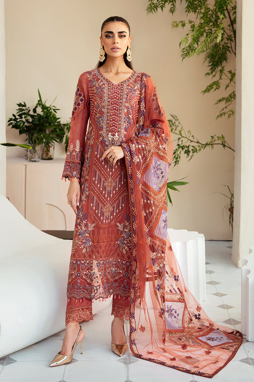 Ramsha Dastoor Chiffon`25 Vol-1 P#109